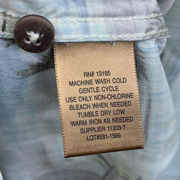 Foundry Men’s Short Sleeve Button Down Hawaiian Shirt Size 4XL - Picture 12 of 13